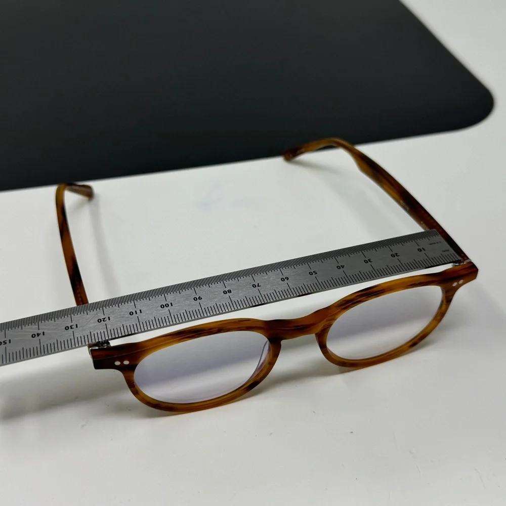 KREWE Tortoiseshell Round Eyeglass Frames - Picture 9 of 11